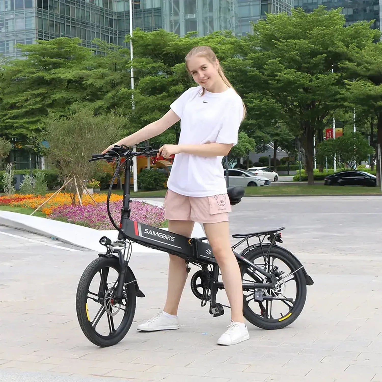 SAMEBIKE 20LVXD30-II Folding Electric Bike exclusive at Punk Ride