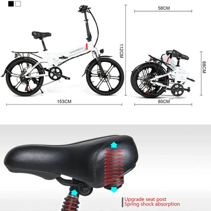 SAMEBIKE 20LVXD30-II Folding Electric Bike