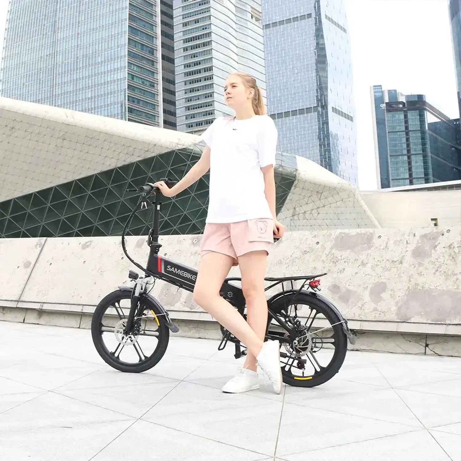 SAMEBIKE 20LVXD30-II Folding Electric Bike exclusive at Punk Ride