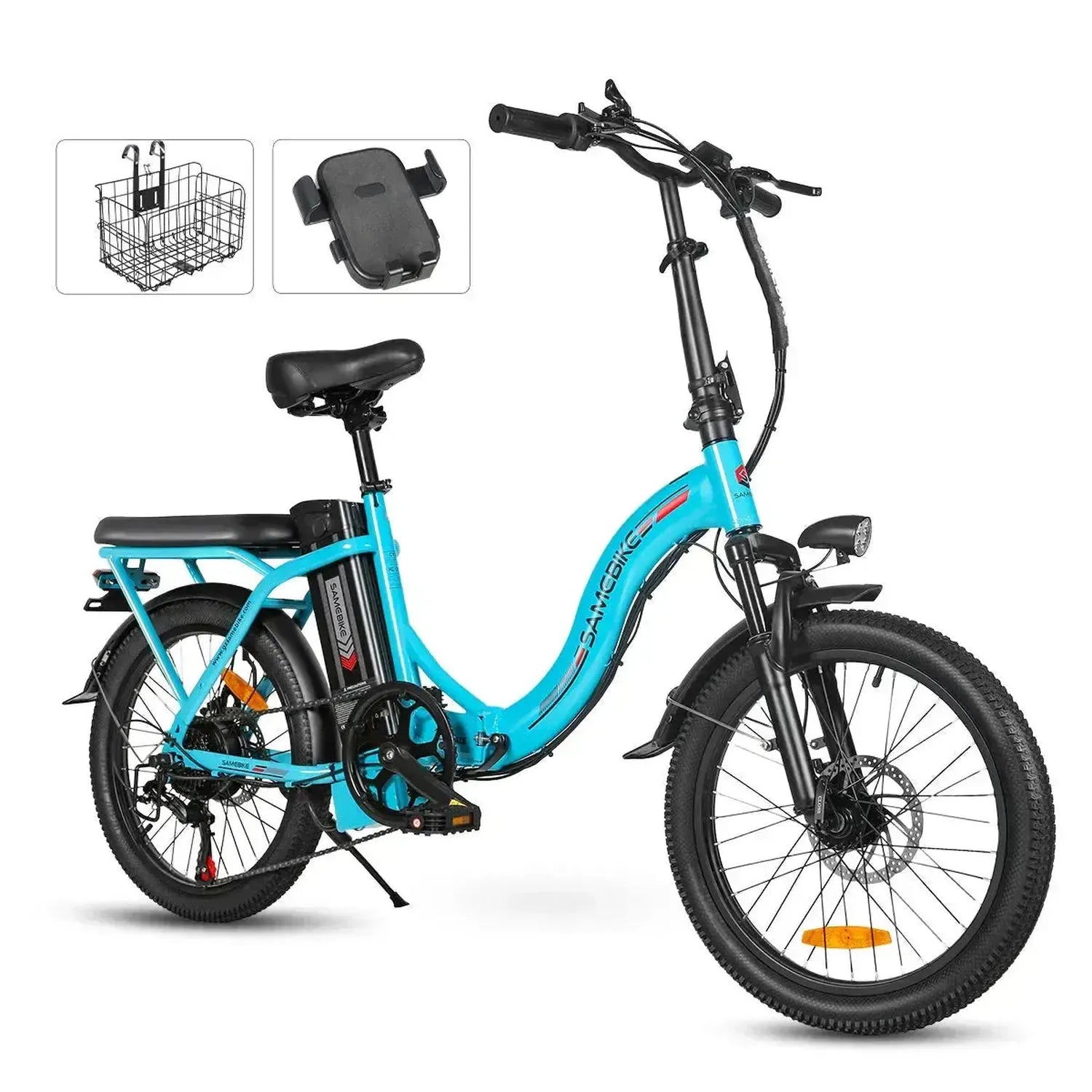 SAMEBIKE CY20 Portable Electric Bike exclusive at Punk Ride