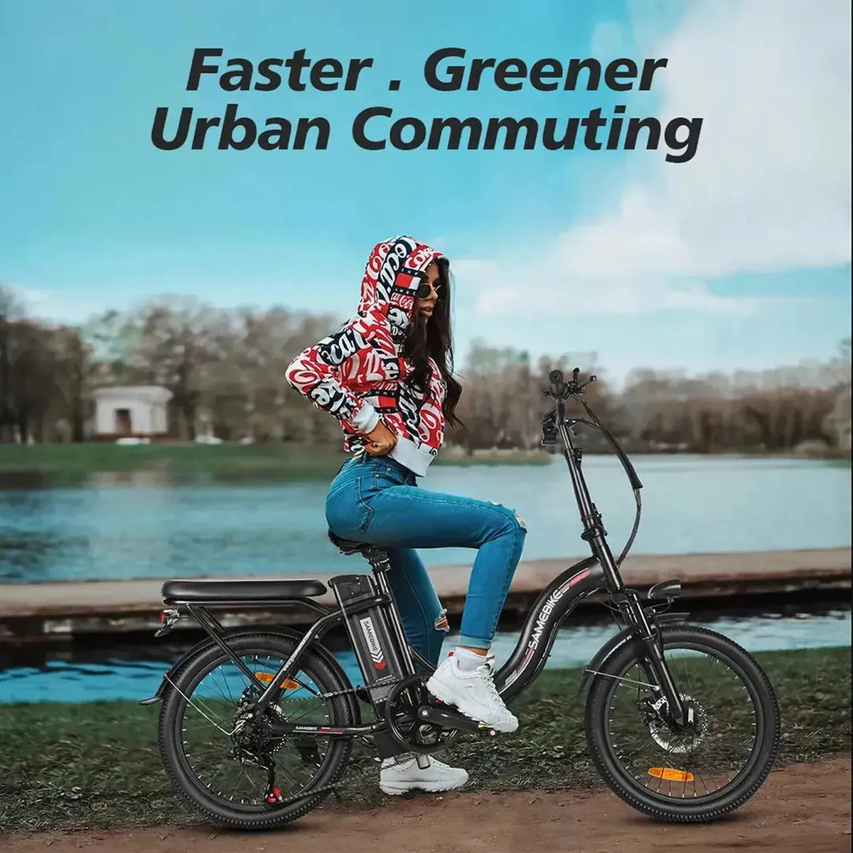 SAMEBIKE CY20 Tragbares Elektrisches Fahrrad