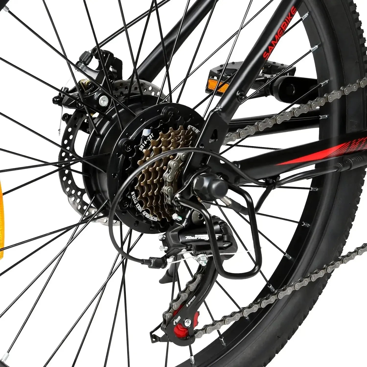 SAMEBIKE EBE2 Mountain Electric Bike exclusive at Punk Ride