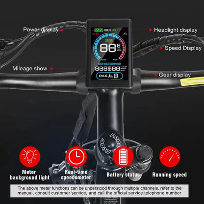 Elektryczny rower górski SAMEBIKE EBE2