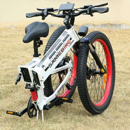Elektryczny rower górski SAMEBIKE LO26 Plus z grubymi oponami