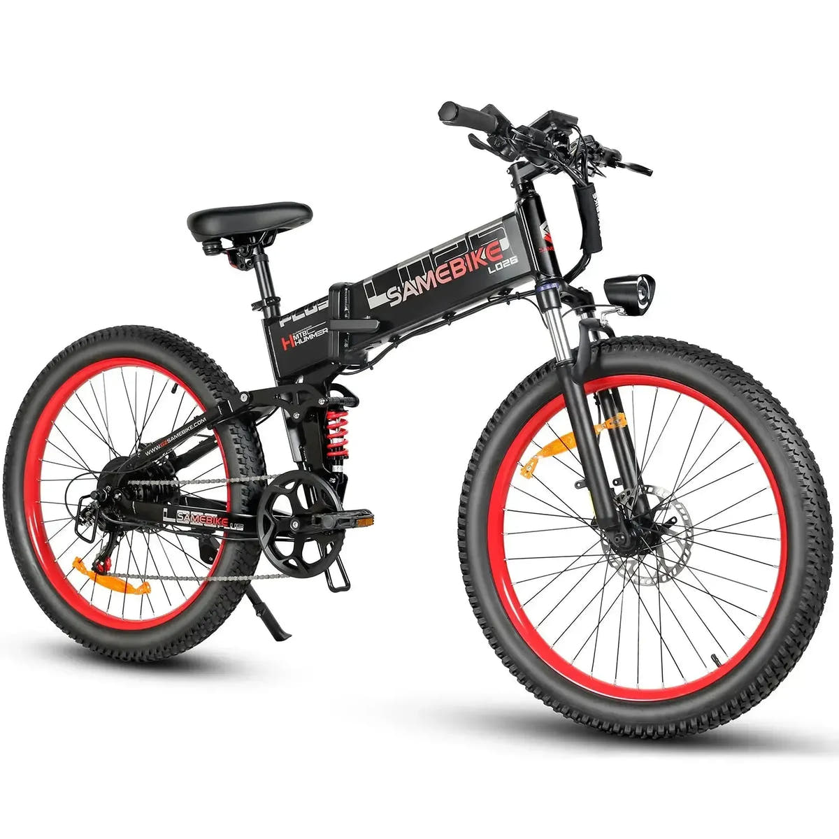 Elektryczny rower górski SAMEBIKE LO26 Plus z grubymi oponami