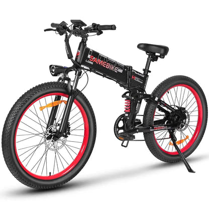 Elektryczny rower górski SAMEBIKE LO26 Plus z grubymi oponami