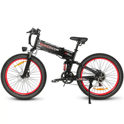 Elektryczny rower górski SAMEBIKE LO26 Plus z grubymi oponami