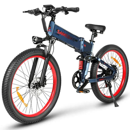 Elektryczny rower górski SAMEBIKE LO26 Plus z grubymi oponami