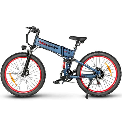 Elektryczny rower górski SAMEBIKE LO26 Plus z grubymi oponami