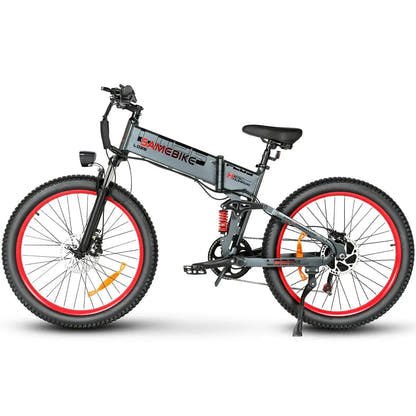 Elektryczny rower górski SAMEBIKE LO26 Plus z grubymi oponami