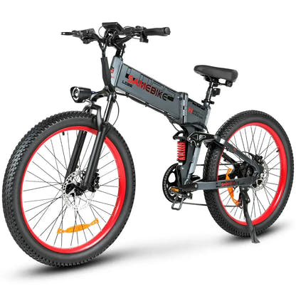 Elektryczny rower górski SAMEBIKE LO26 Plus z grubymi oponami