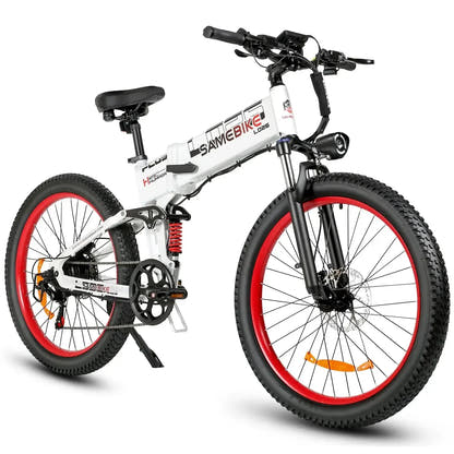 Elektryczny rower górski SAMEBIKE LO26 Plus z grubymi oponami