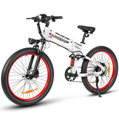 Elektryczny rower górski SAMEBIKE LO26 Plus z grubymi oponami