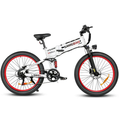 Elektryczny rower górski SAMEBIKE LO26 Plus z grubymi oponami