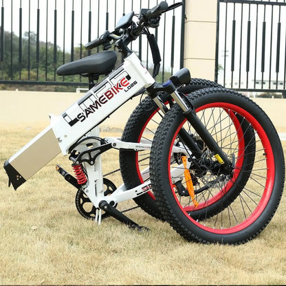 SAMEBIKE LO26 Plus Fat Tire Mountain Electric Bike
