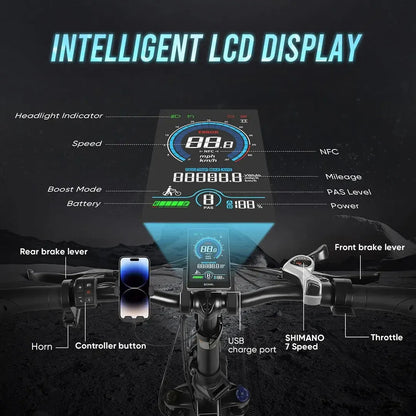 SAMEBIKE LOTDM200-II Step-Thru Electric Bike
