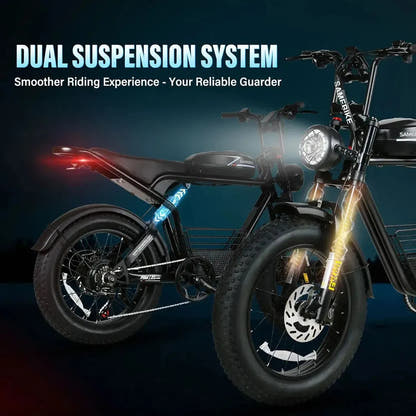 SAMEBIKE M20 III Fat Tyre Electric Bike exclusive at Punk Ride