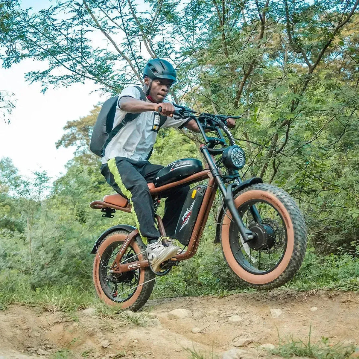 SAMEBIKE M20 III Fat Tyre Electric Bike exclusive at Punk Ride