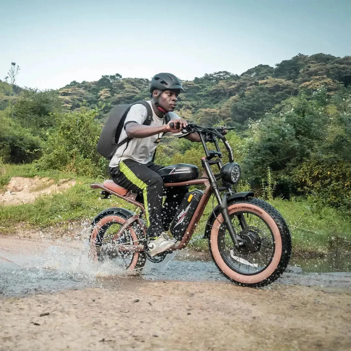 SAMEBIKE M20 III Fat Tyre Electric Bike exclusive at Punk Ride