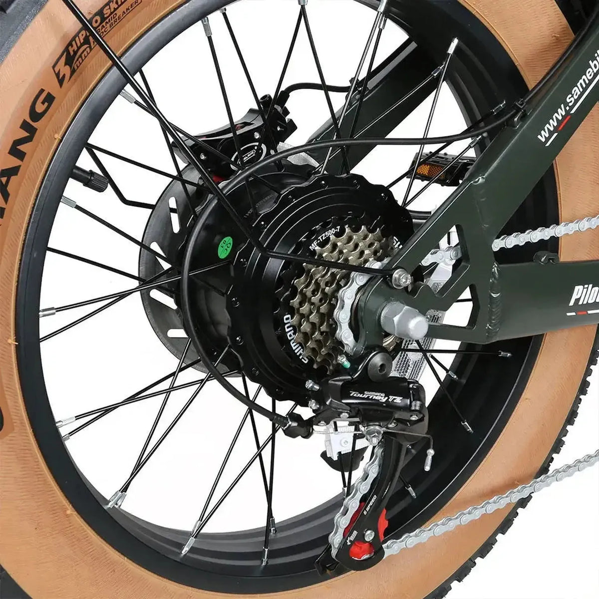SAMEBIKE M20 III Fat Tyre Electric Bike exclusive at Punk Ride