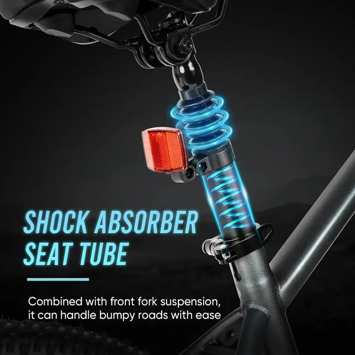 SAMEBIKE RS-A01 Men 1.0 Commuter E-Bike exclusive at Punk Ride