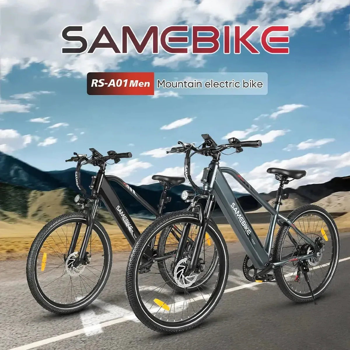 SAMEBIKE RS-A01 Men 1.0 Commuter E-Bike exclusive at Punk Ride