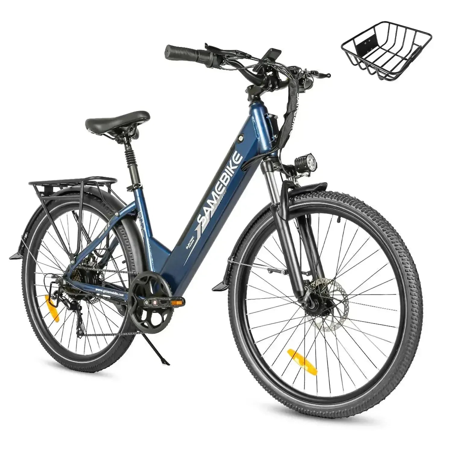 SAMEBIKE RS-A01 Pro Step Thru Electric Bike exclusive at Punk Ride