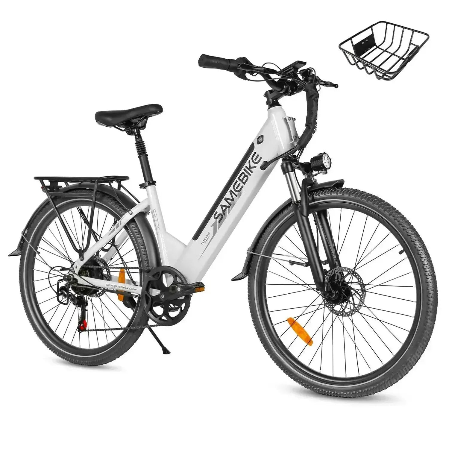 SAMEBIKE RS-A01 Pro Step Thru Electric Bike exclusive at Punk Ride
