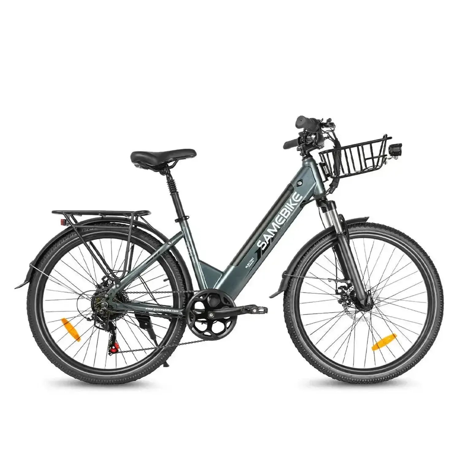 Rower elektryczny miejski SAMEBIKE RS-A01 Pro-T | Zasięg 110 km – Punk Ride
