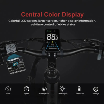 SAMEBIKE RS-A01 Pro Step Thru Electric Bike