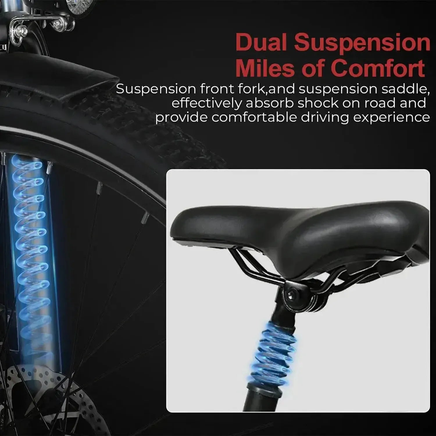 SAMEBIKE RS-A01 Pro Step Thru Electric Bike exclusive at Punk Ride