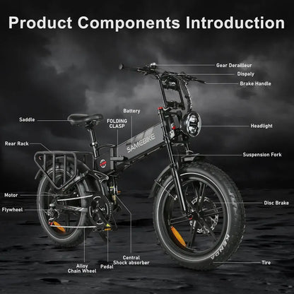 SAMEBIKE RS-A02 Plus Off-Road Electric Bike