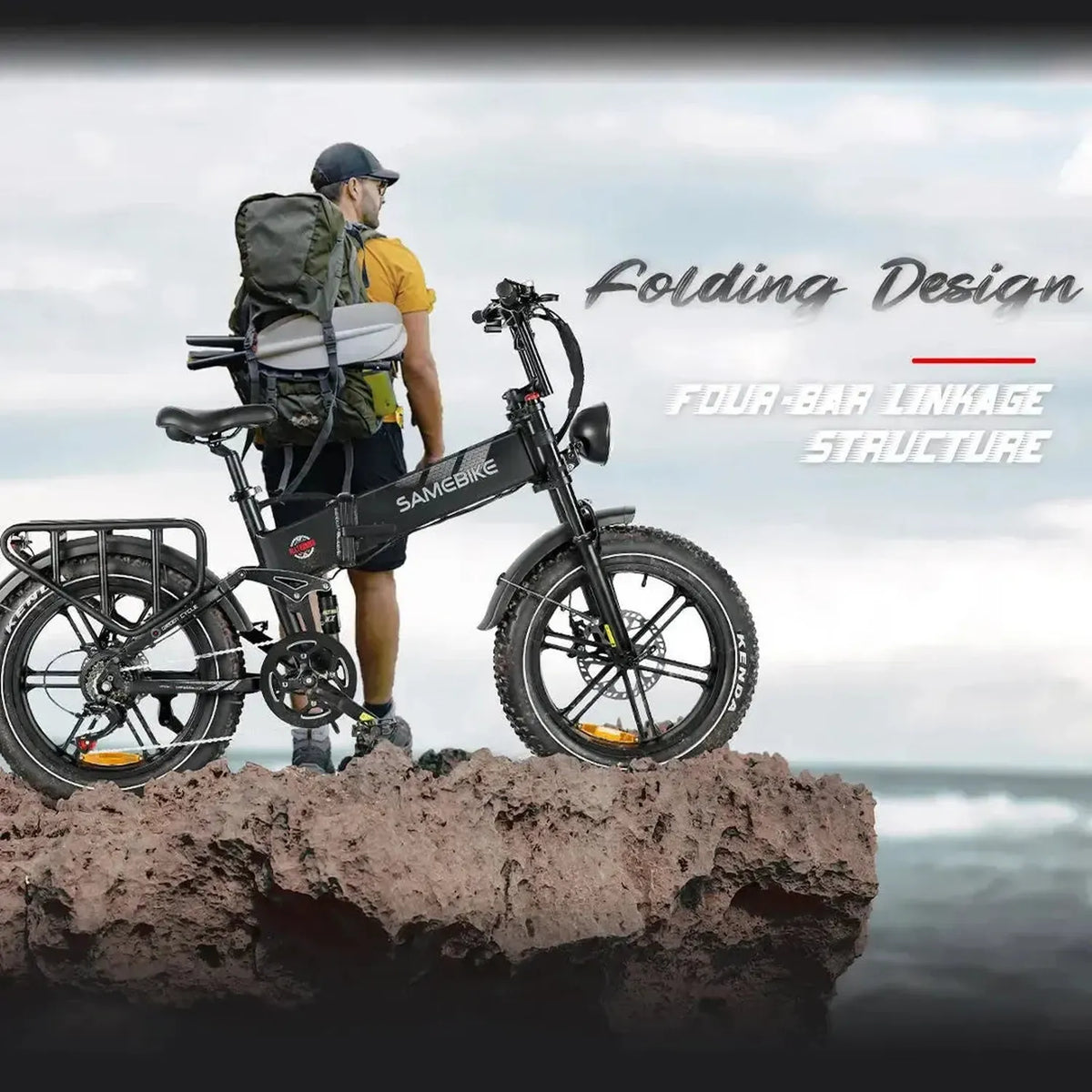 SAMEBIKE RS-A02 Plus Off-Road Electric Bike exclusive at Punk Ride