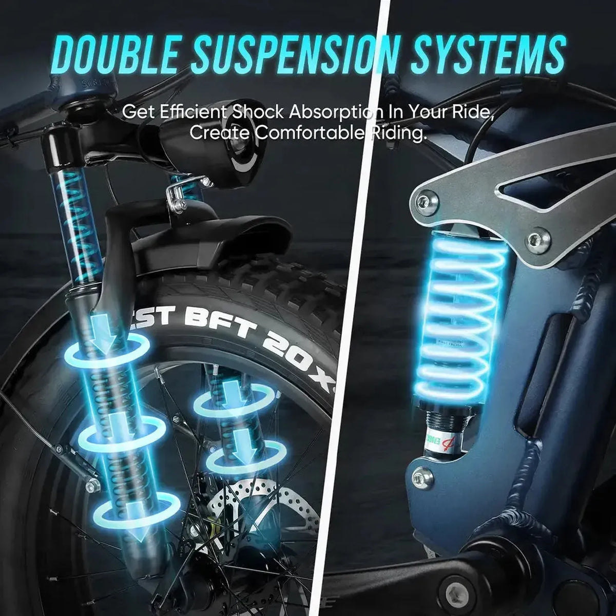 SAMEBIKE RS-A02 Pro Off-Road Electric Bike exclusive at Punk Ride