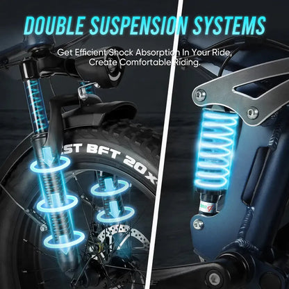 SAMEBIKE RS-A02 Pro Off-Road Electric Bike