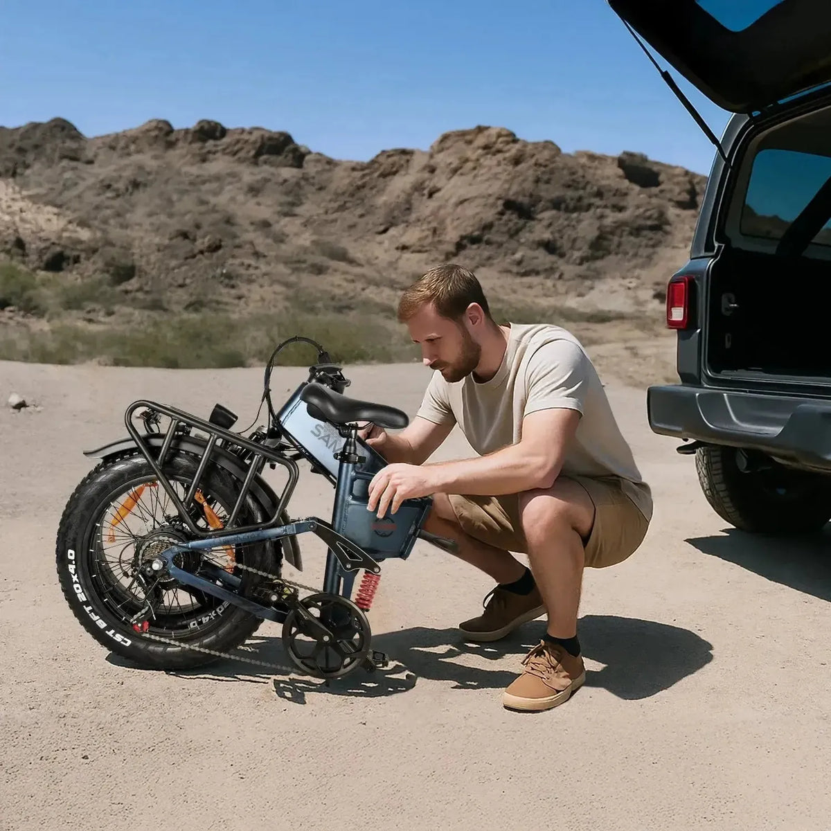 SAMEBIKE RS-A02 Pro Off-Road Electric Bike exclusive at Punk Ride