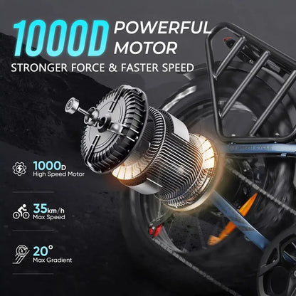 SAMEBIKE RS-A02 Pro Off-Road Electric Bike