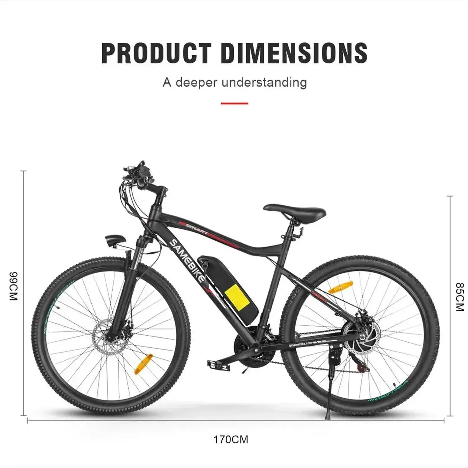SAMEBIKE SY26-II Commuter Electric Bike exclusive at Punk Ride