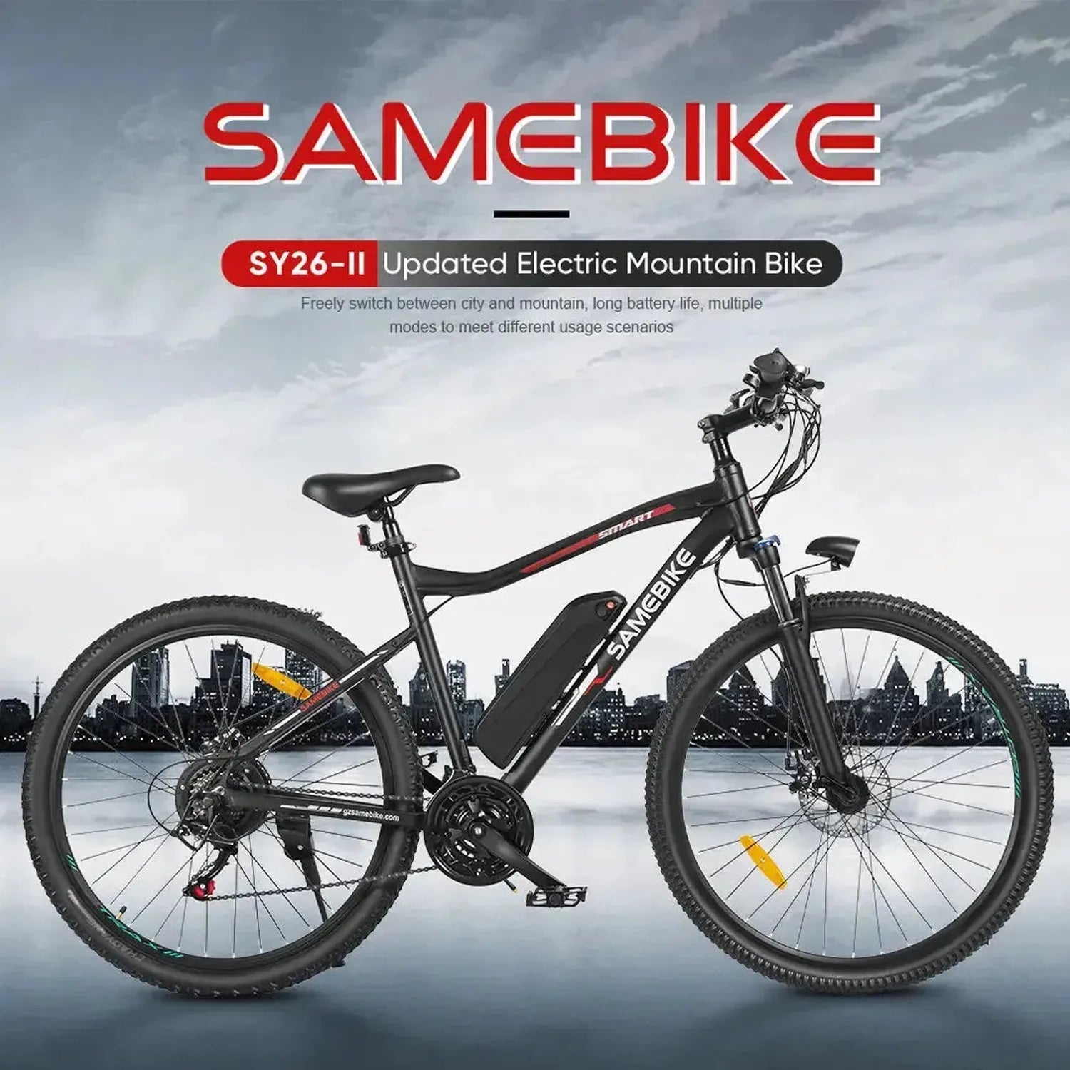SAMEBIKE SY26-II Commuter Electric Bike exclusive at Punk Ride
