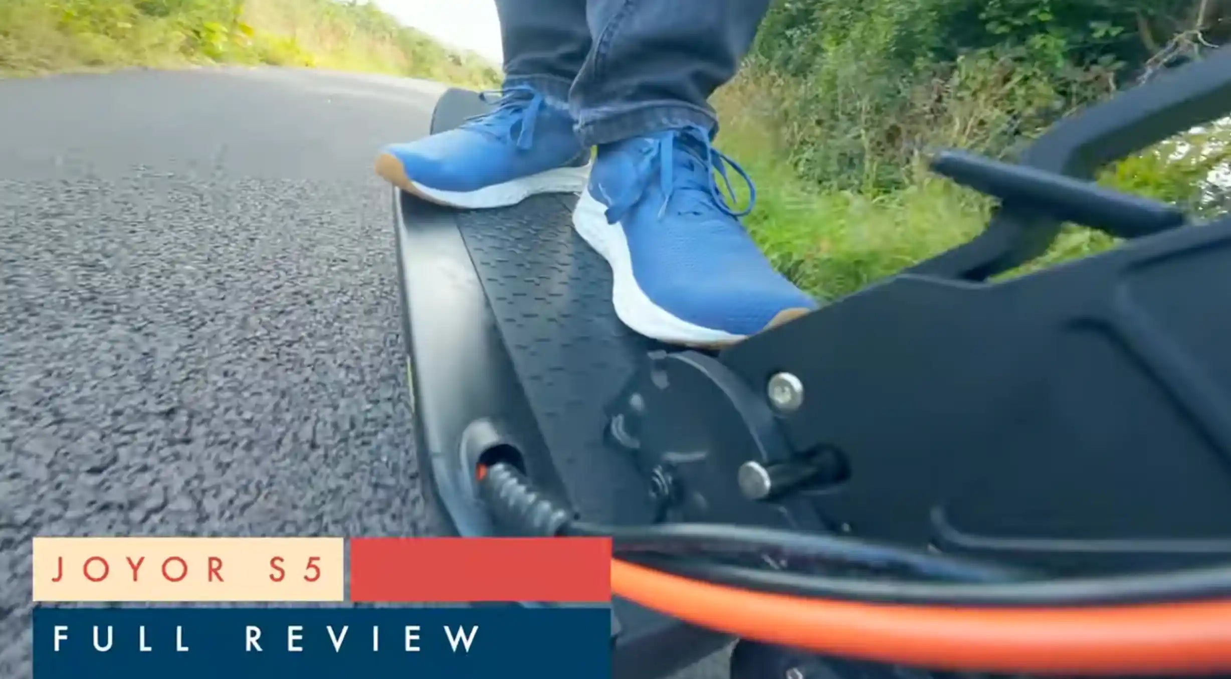 Video laden: JOYOR S5 ELEKTROROLLER