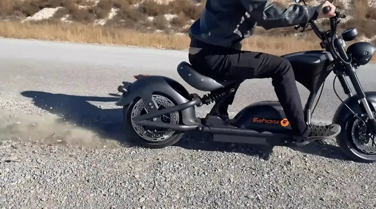 Mangosteen M1PS Knight Chopper Electric Bike for Adults & Teens – Punk Ride
