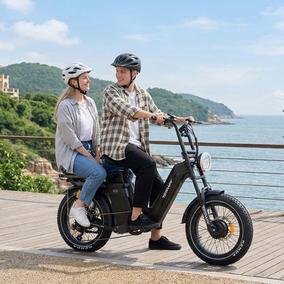 TESWAY X5 AWD electric bike battery feature