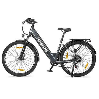 TOUROLL J1 Step-Thru Trekking Electric Bike