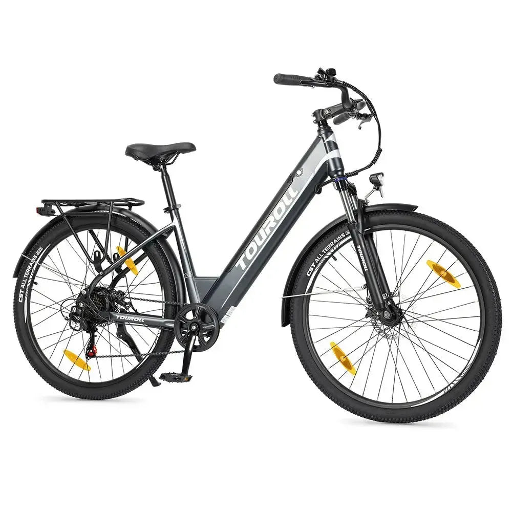 TOUROLL J1 Step-Thru Trekking Electric Bike