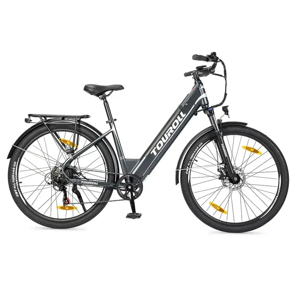 TOUROLL J1 Step-Thru Trekking Electric Bike