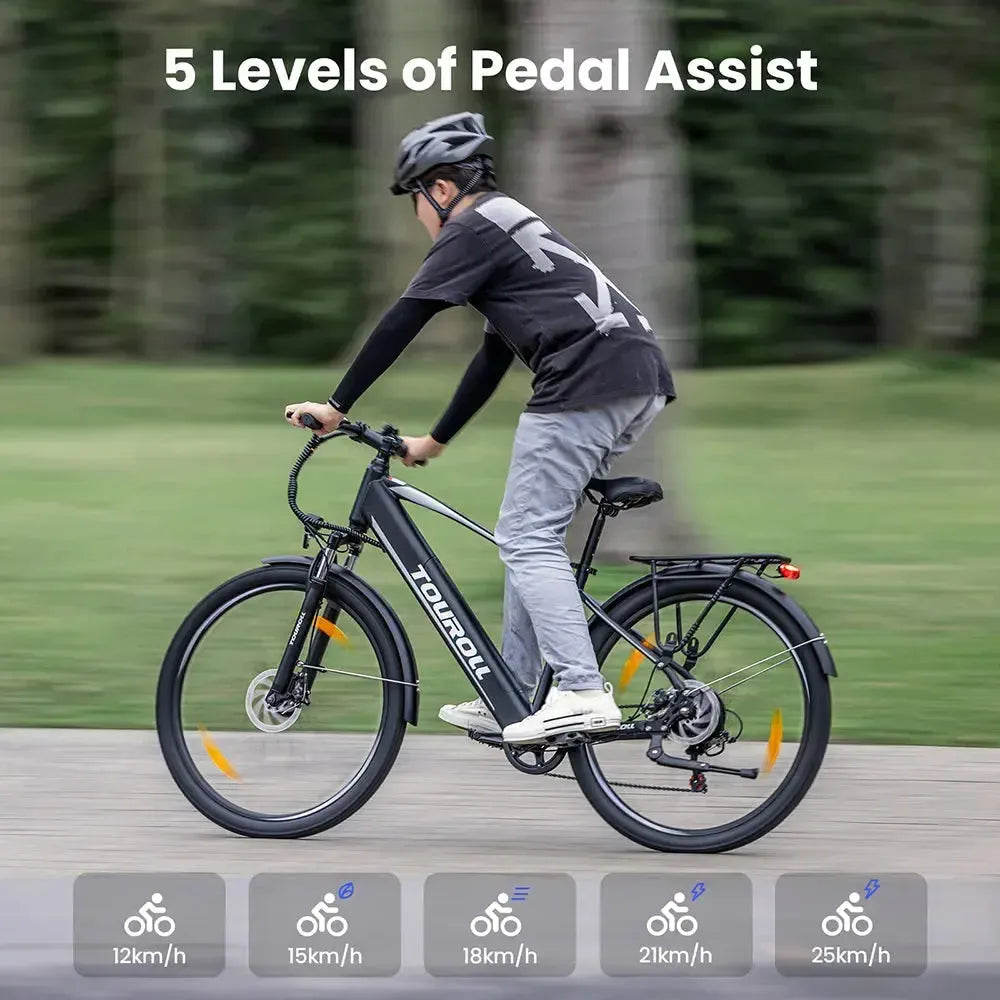 TOUROLL J1 Trekking Electric Bike