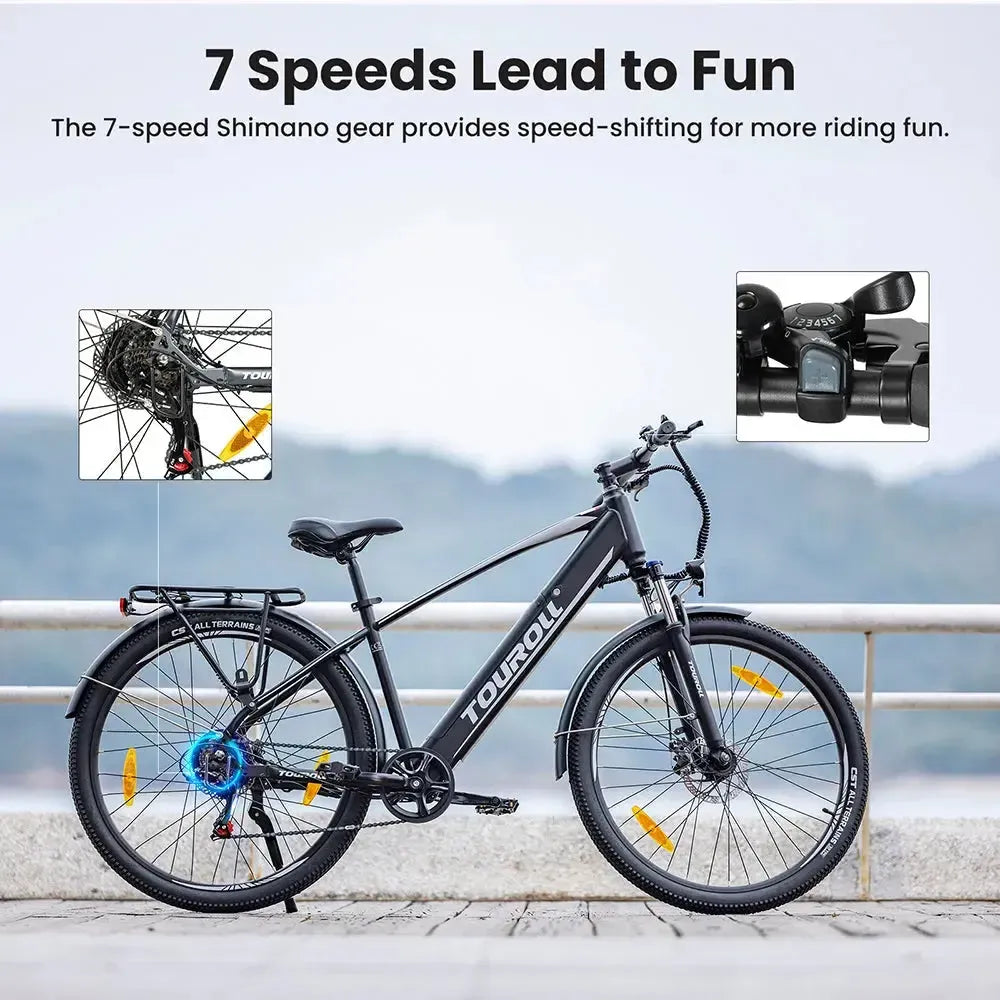 TOUROLL J1 Trekking Electric Bike