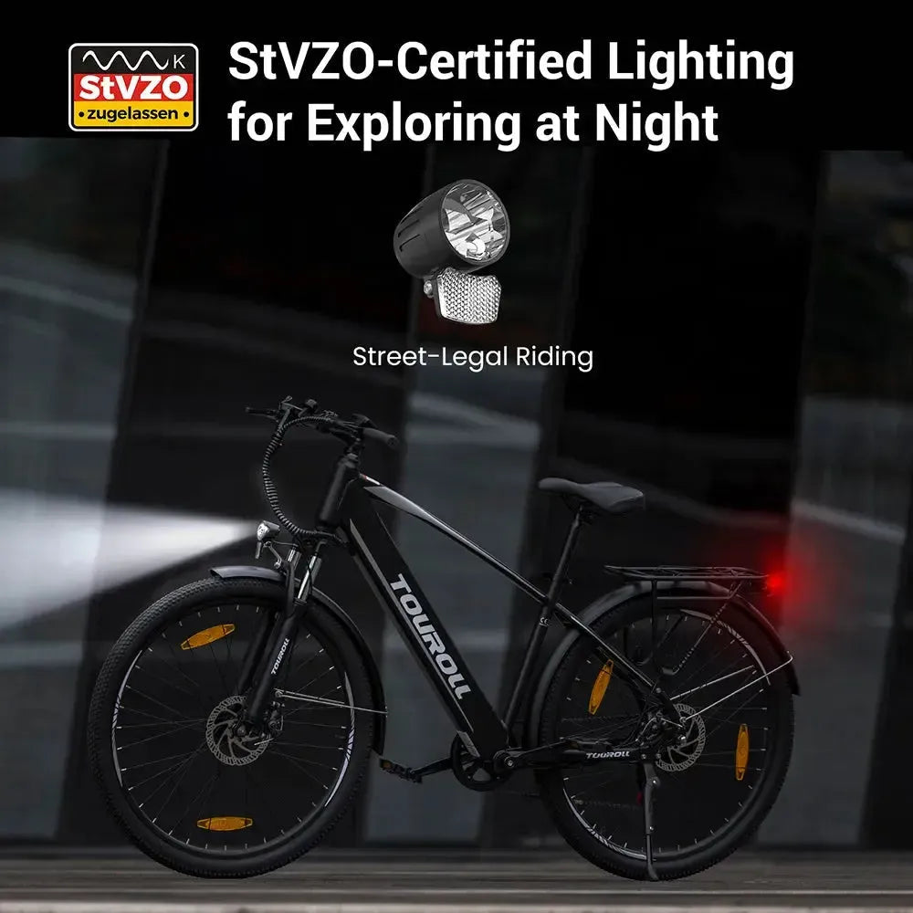 TOUROLL J1 Trekking Electric Bike