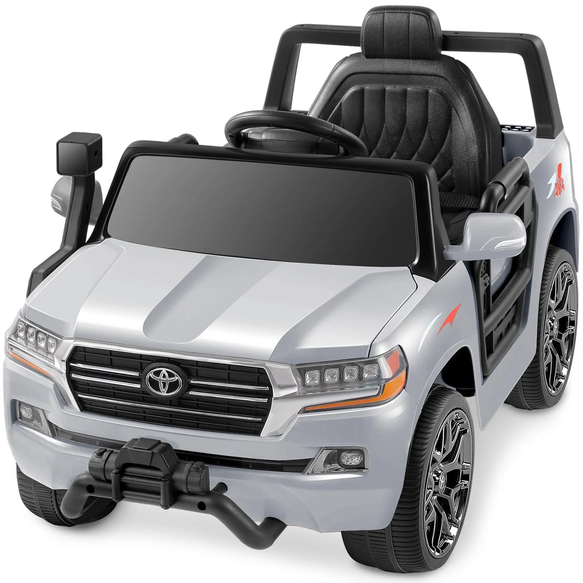 Toyota Kids Ride On Car 12V – Remote Control, Bluetooth, Storage & DIY Blocks Area