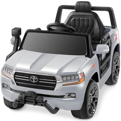 Toyota Kids Ride On Car 12V – Remote Control, Bluetooth, Storage & DIY Blocks Area